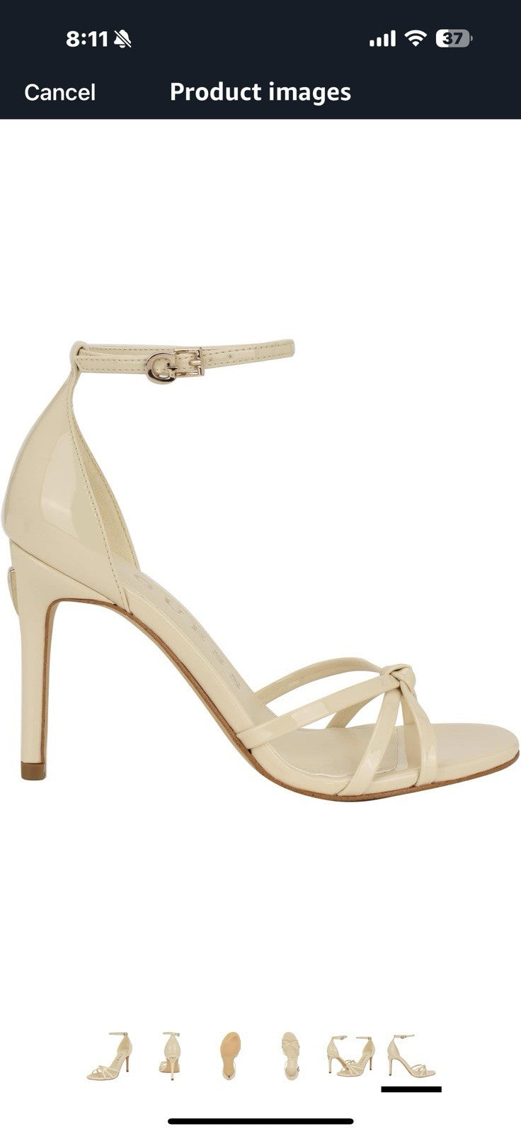 Guess Women's Spring Heeled Sandal Size 8 