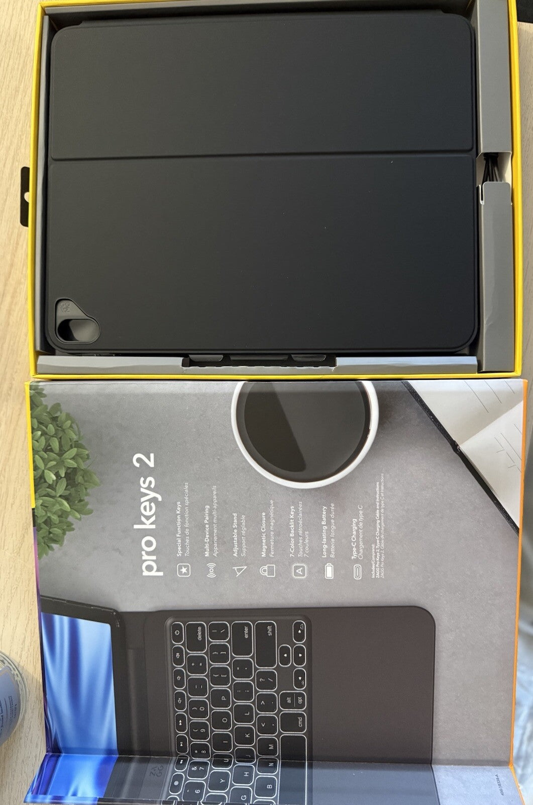 ZAGG Pro Keys 2 iPad Air 13 (M2) Keyboard Case - Wireless Keyboard