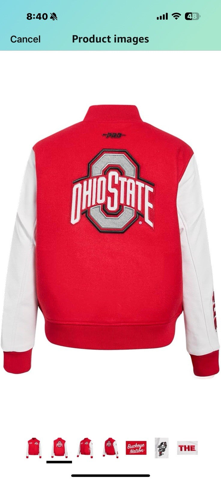 Womens College Classic Essentials Varsity Jacket 