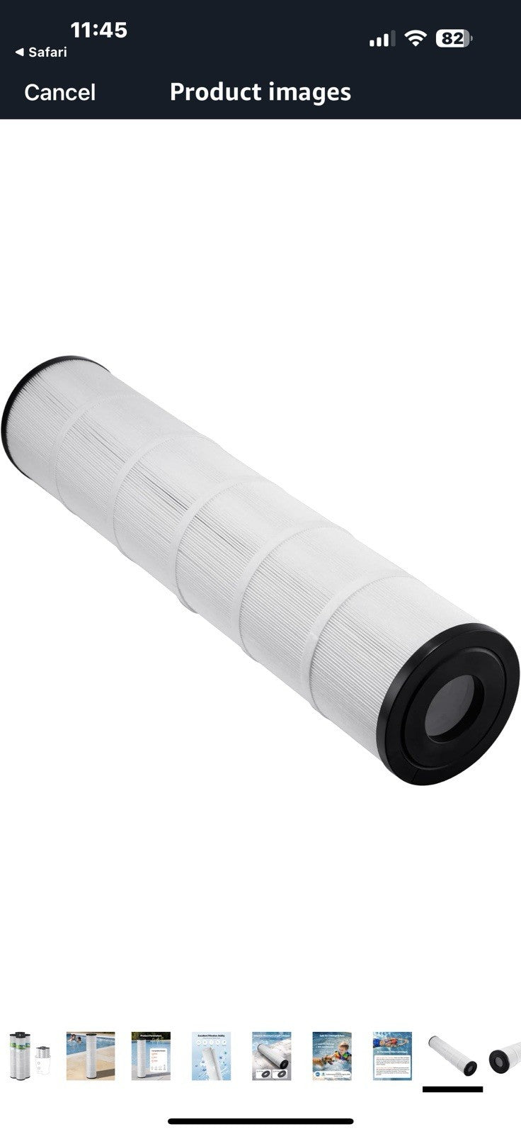 VEVOR PLFPCC130 Pool Filter Replaces Pentair CCP520, R173578,