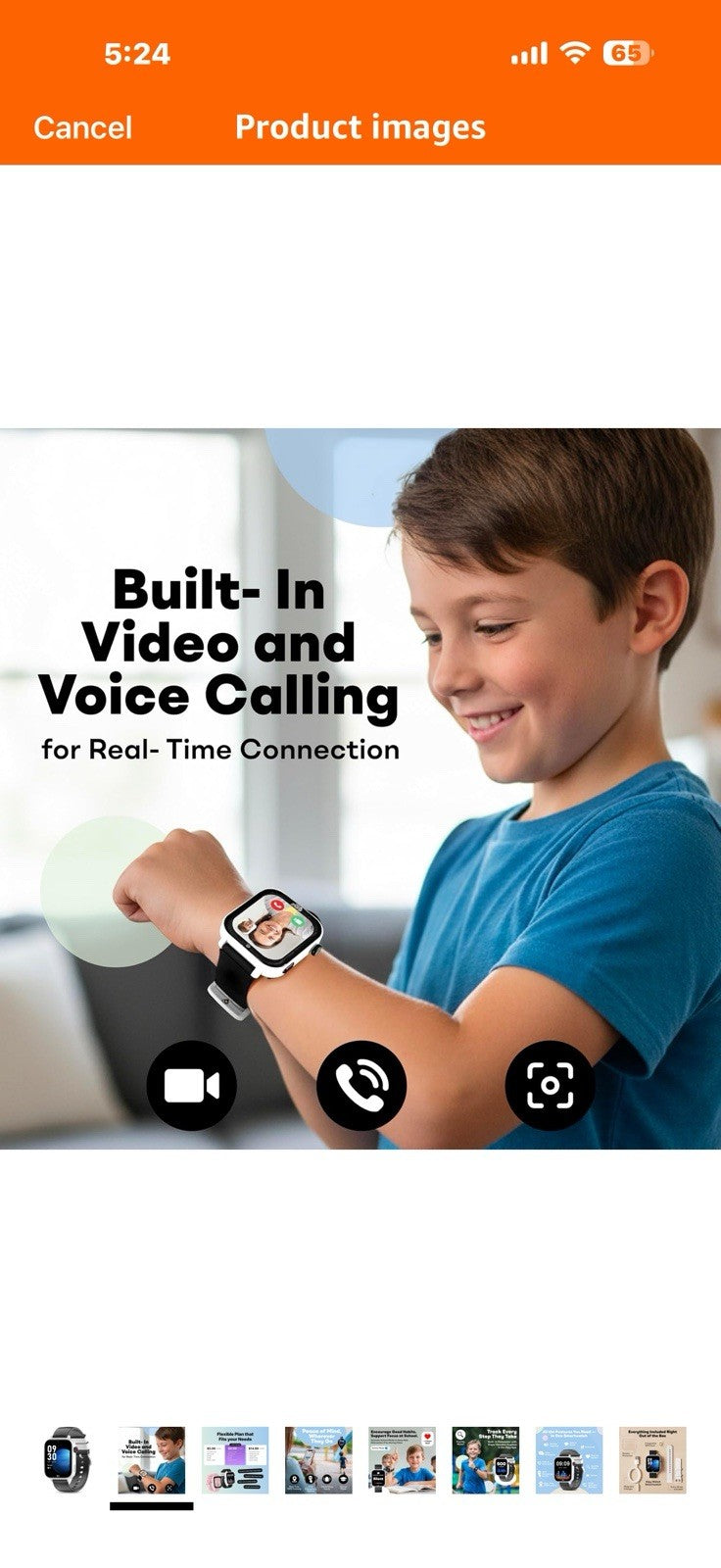 Kipywatch Smart Watch for Kids - Kids Smart Watch with GPS Tracker