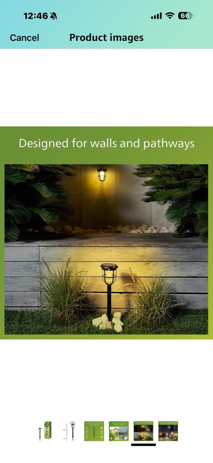 Philips Solar LED 1-Pack Ultra-Efficient Pathway Light - Radii, Automatically