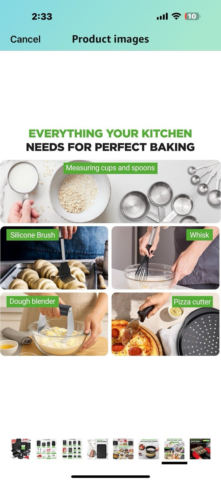 NutriChef 42-Piece Ultimate Nonstick Bakeware Set - Carbon Steel
