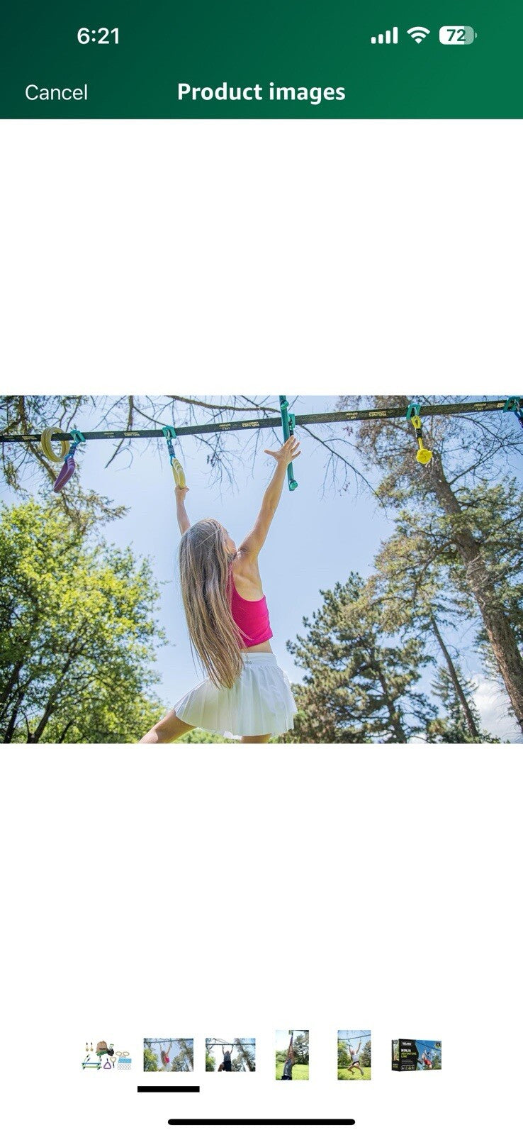 Trelines Ninja Warrior Obstacle Course for Kids, Most Attractive Lines 