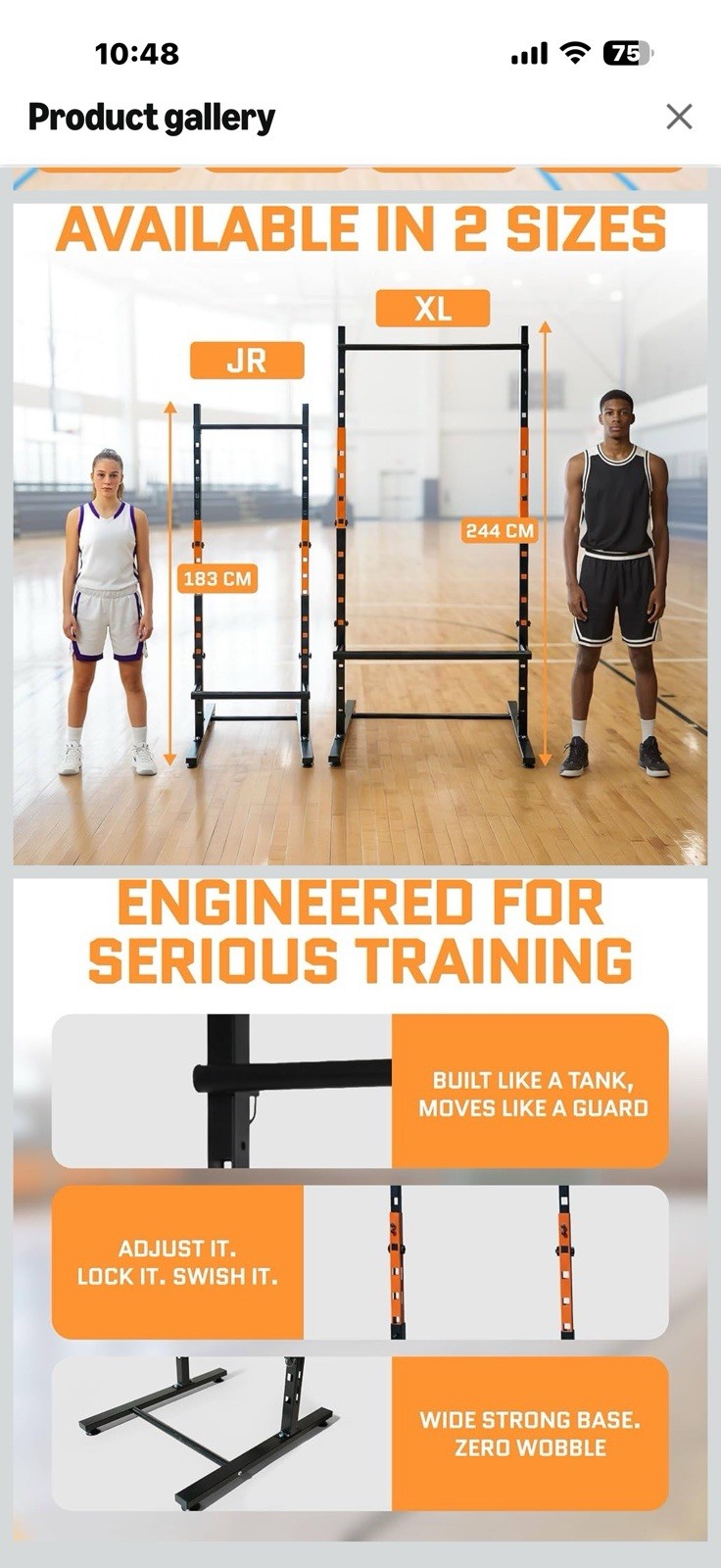 ACELETIQS Basketball Shooting Trainer with Adjustable Crossbar – Improve