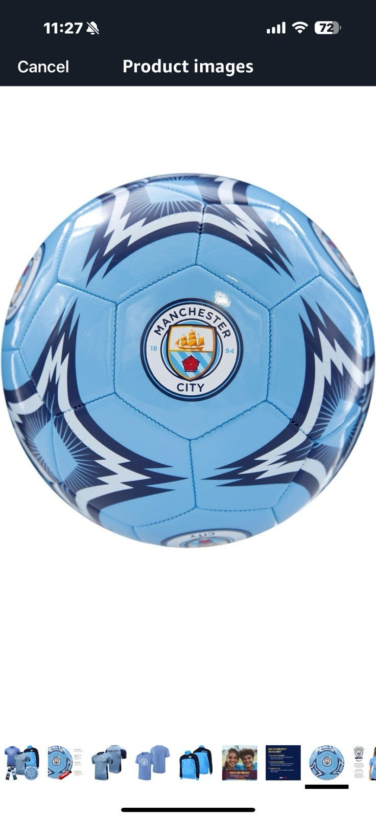 Icon Sports Manchester City Ultimate Fan Pack – Official Licensed XL