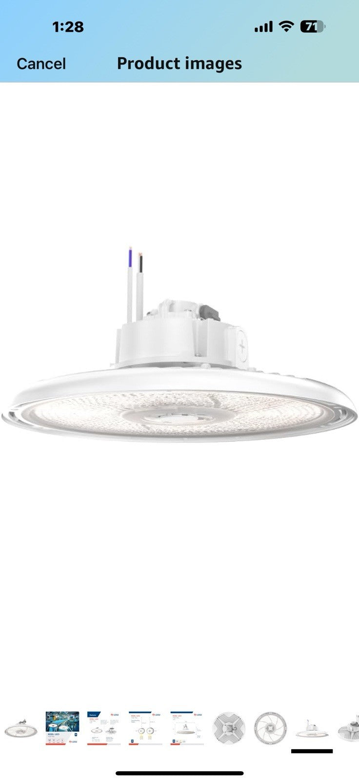 Lithonia Lighting REBL Round High Bay LED Light