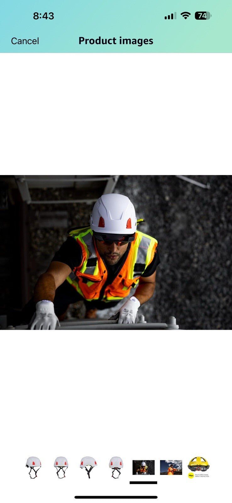 PIP Traverse Vented, Industrial Climbing Helmet with Mips Technology, 