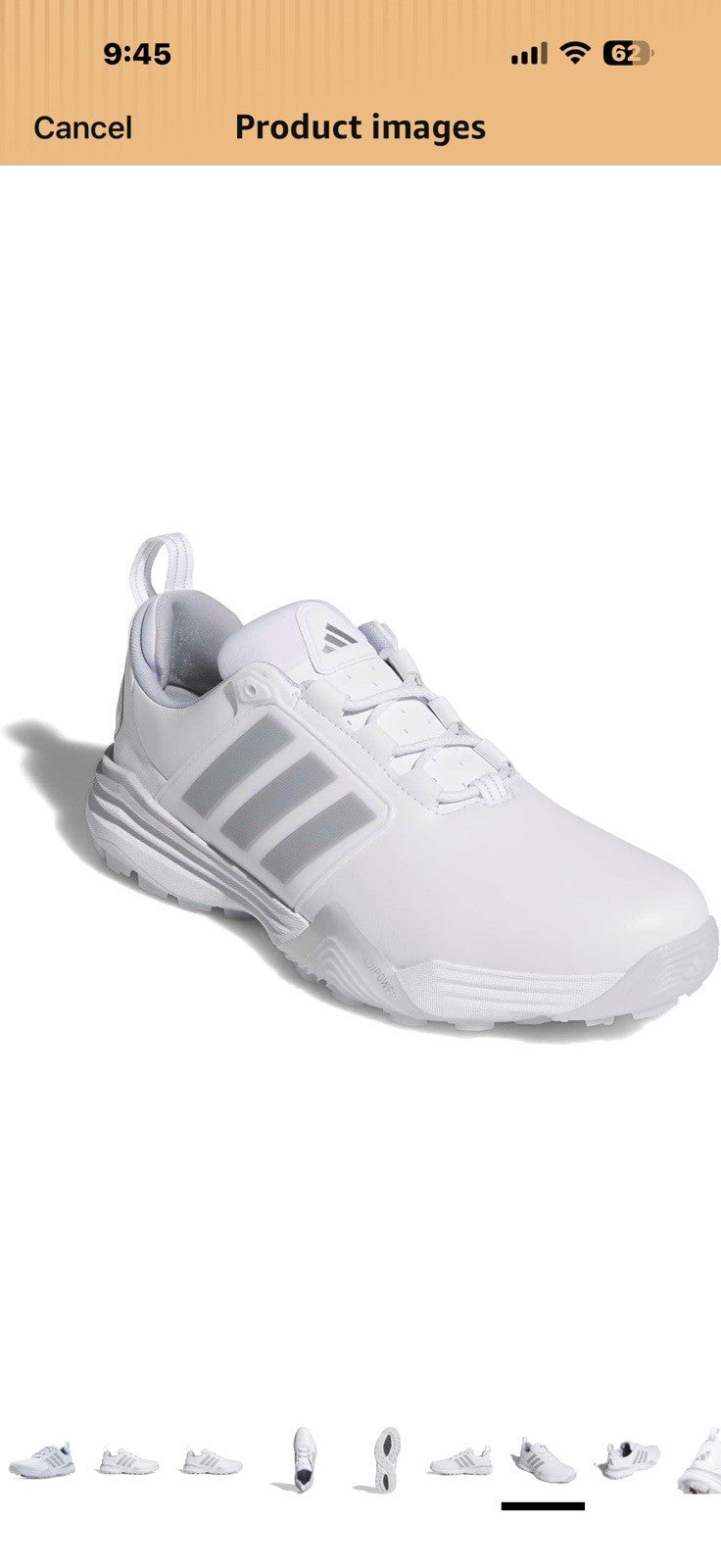 adidas Mens Adipower 26 Spikeless Size 8