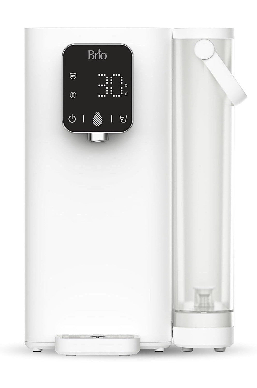 Brio SIMPL W2 Countertop Water Dispenser w/Refillable 2.5L Water Tank, 