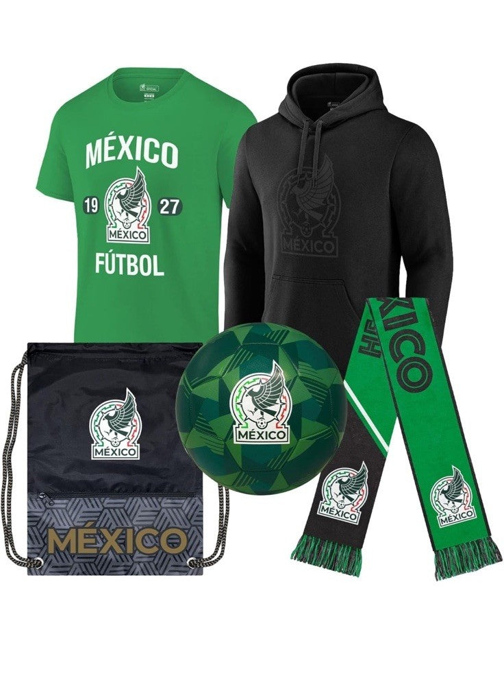 Icon Sports Officially Licensed Mexico Federation Ultimate Fan Pack, 5-Pc