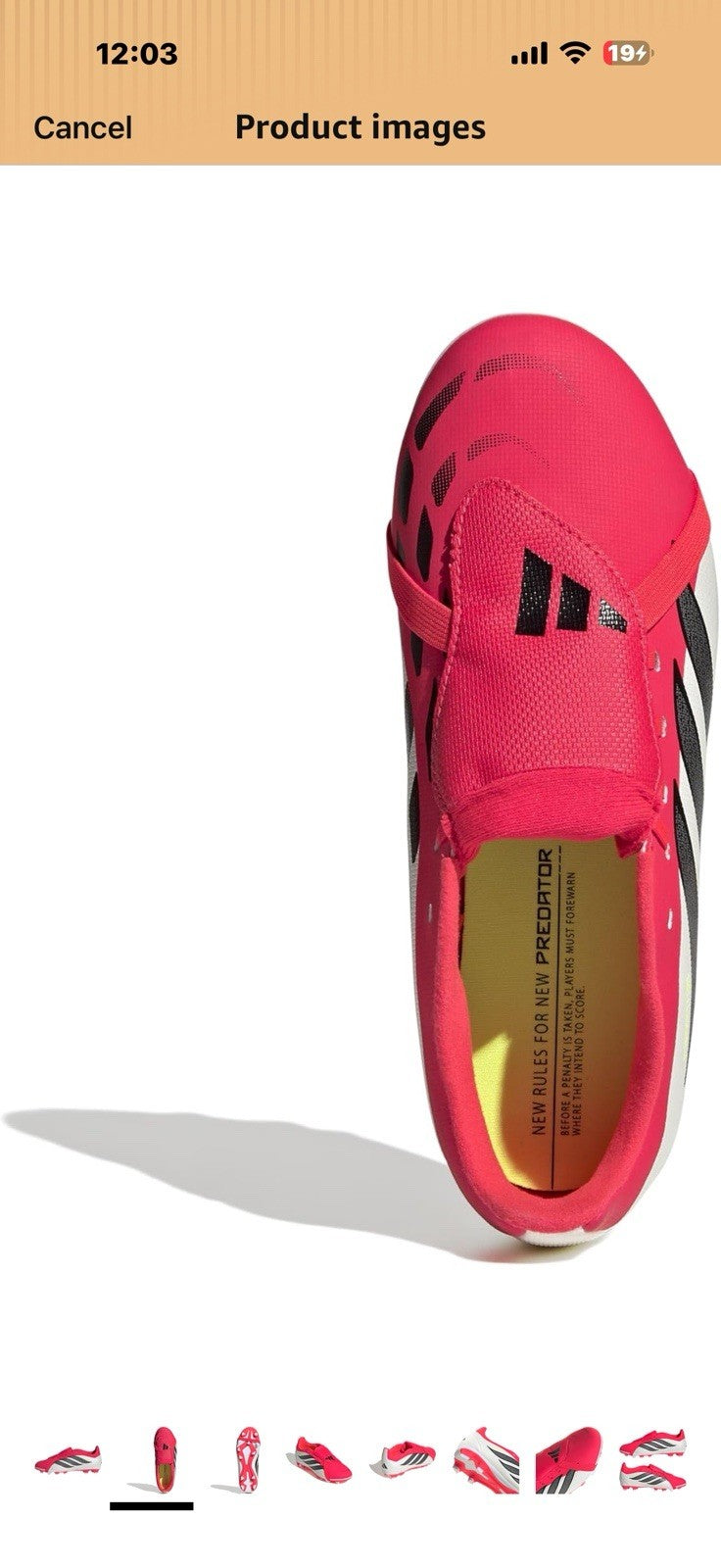 adidas Club Fold-Over Tongue Firm Ground/Multi G Size: 2 Big Kid 