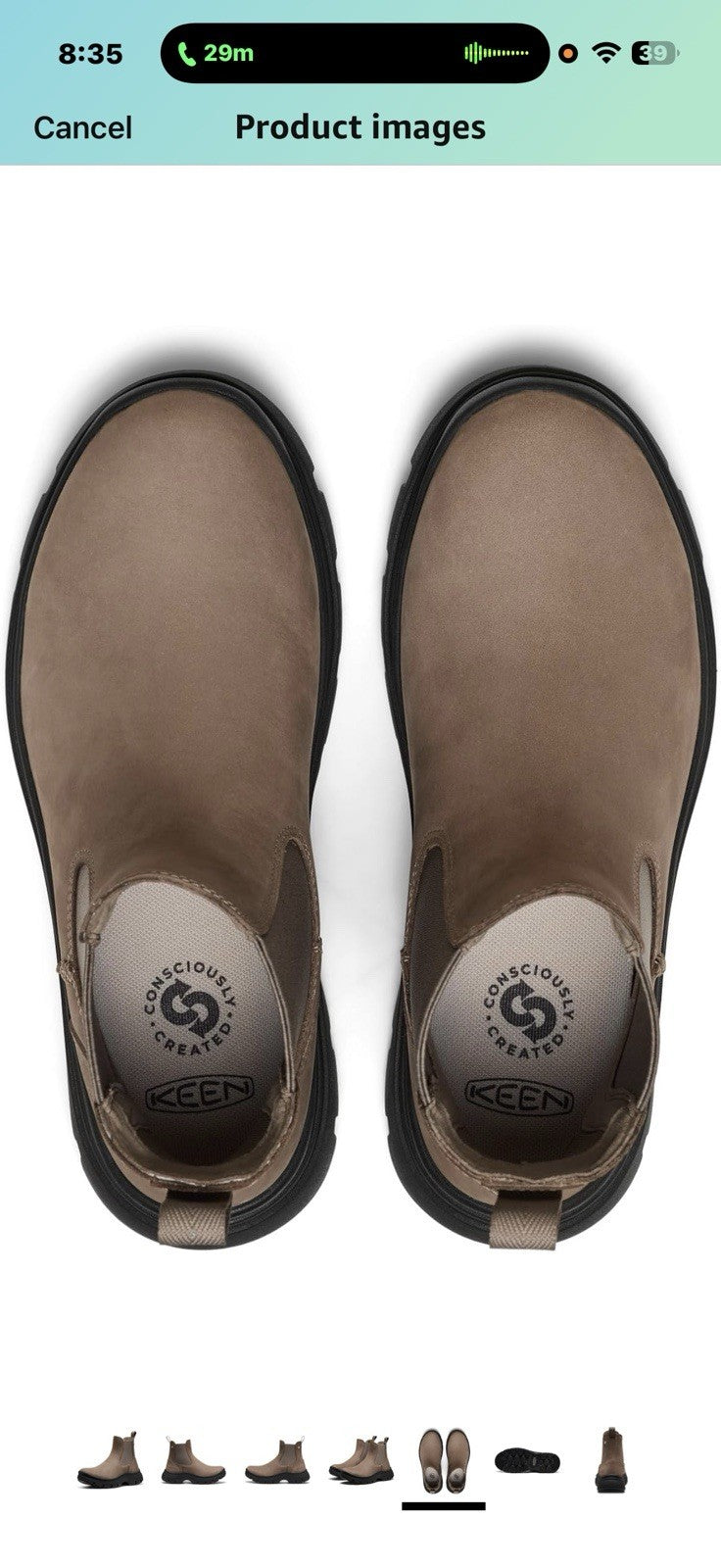 KEEN womens Kosa Chelsea Classic Platform Style Comfortable Pull On7.5