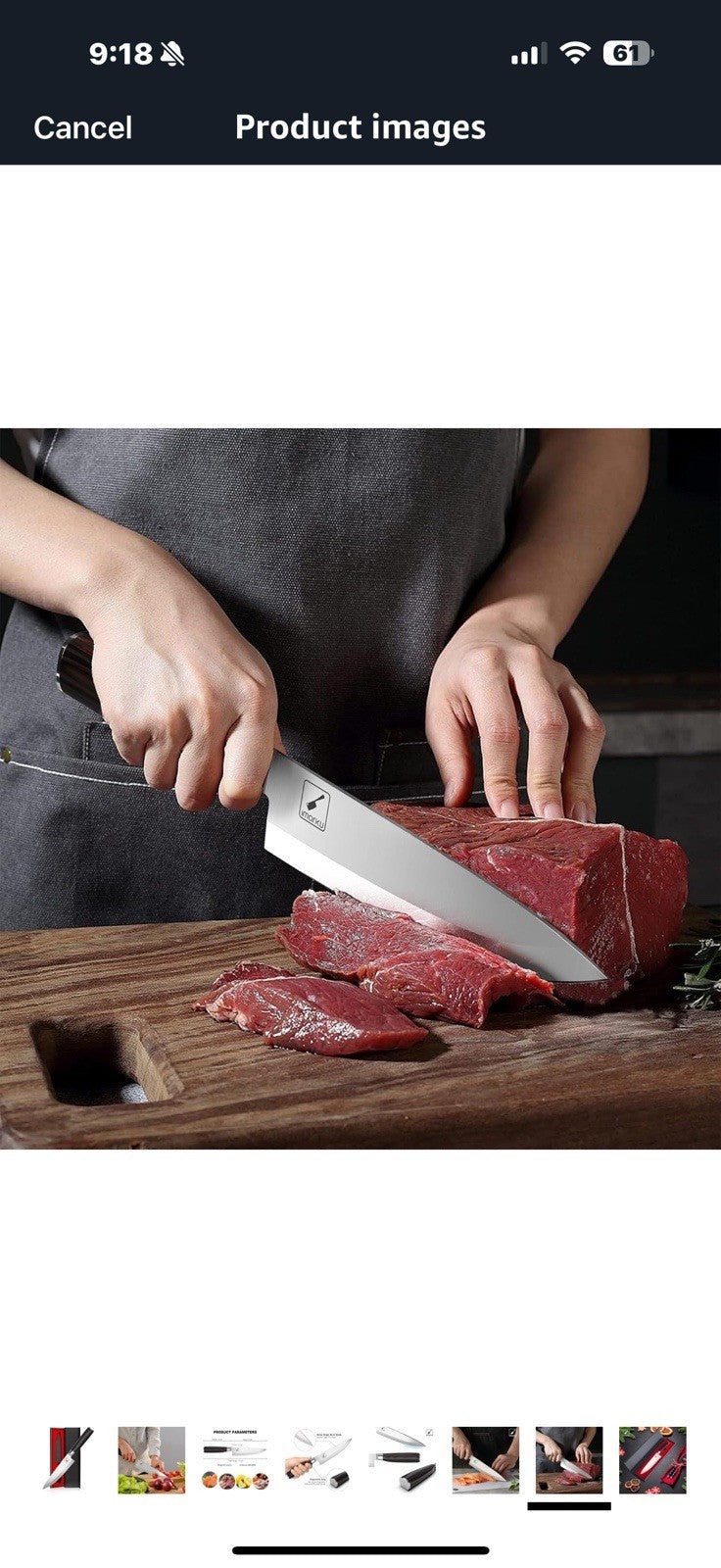 imarku Chef Knife 8-Inch Pro Japanese 