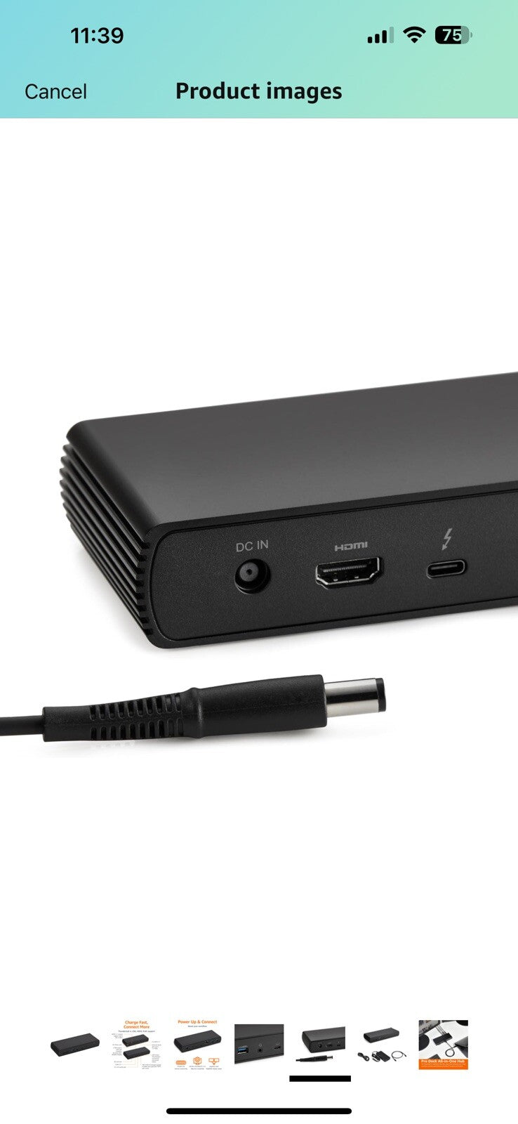 Amazon Basics Thunderbolt4/USB4 Pro Docking Station,2xTBT4,1xHDMI2
