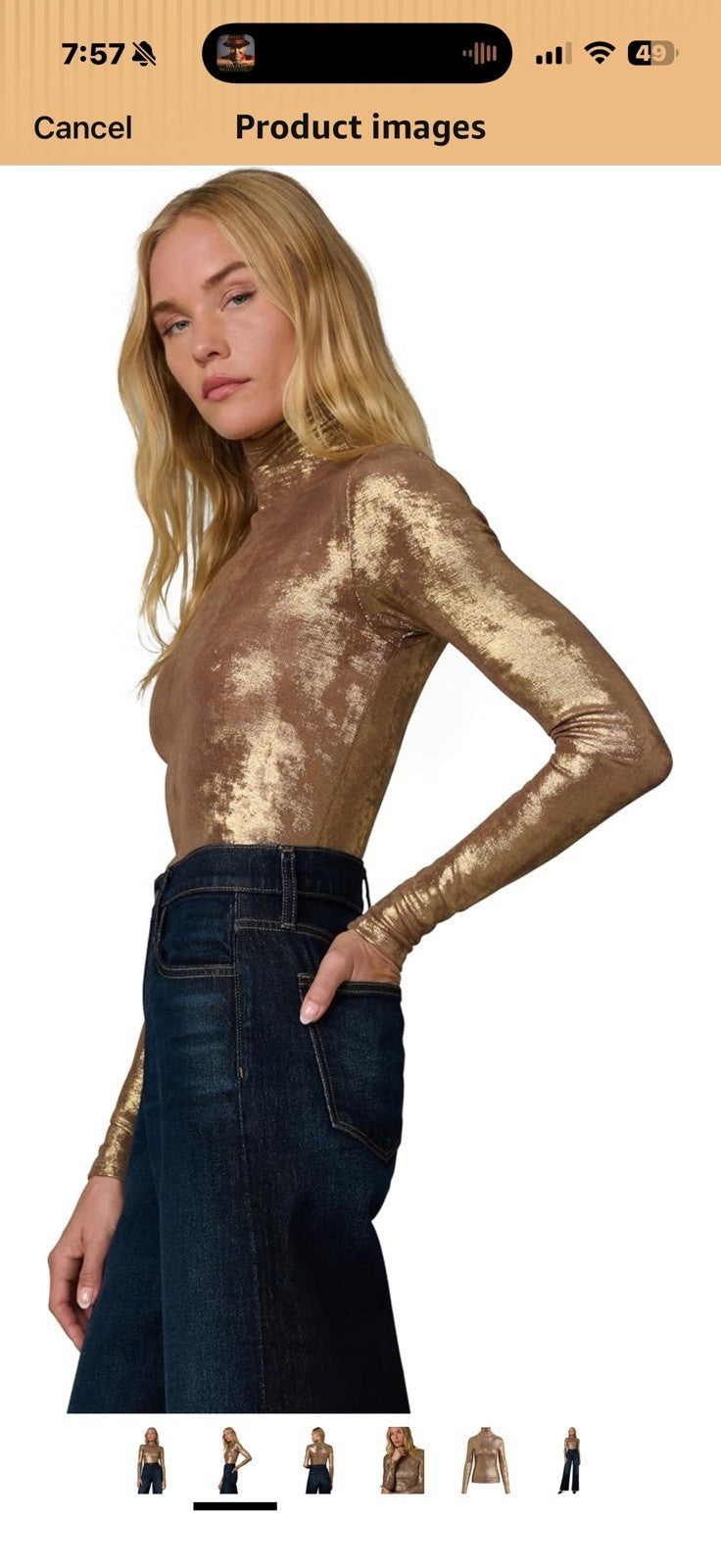 Joe's Jeans Womens The Tony Turtleneck Long Sleeve Top