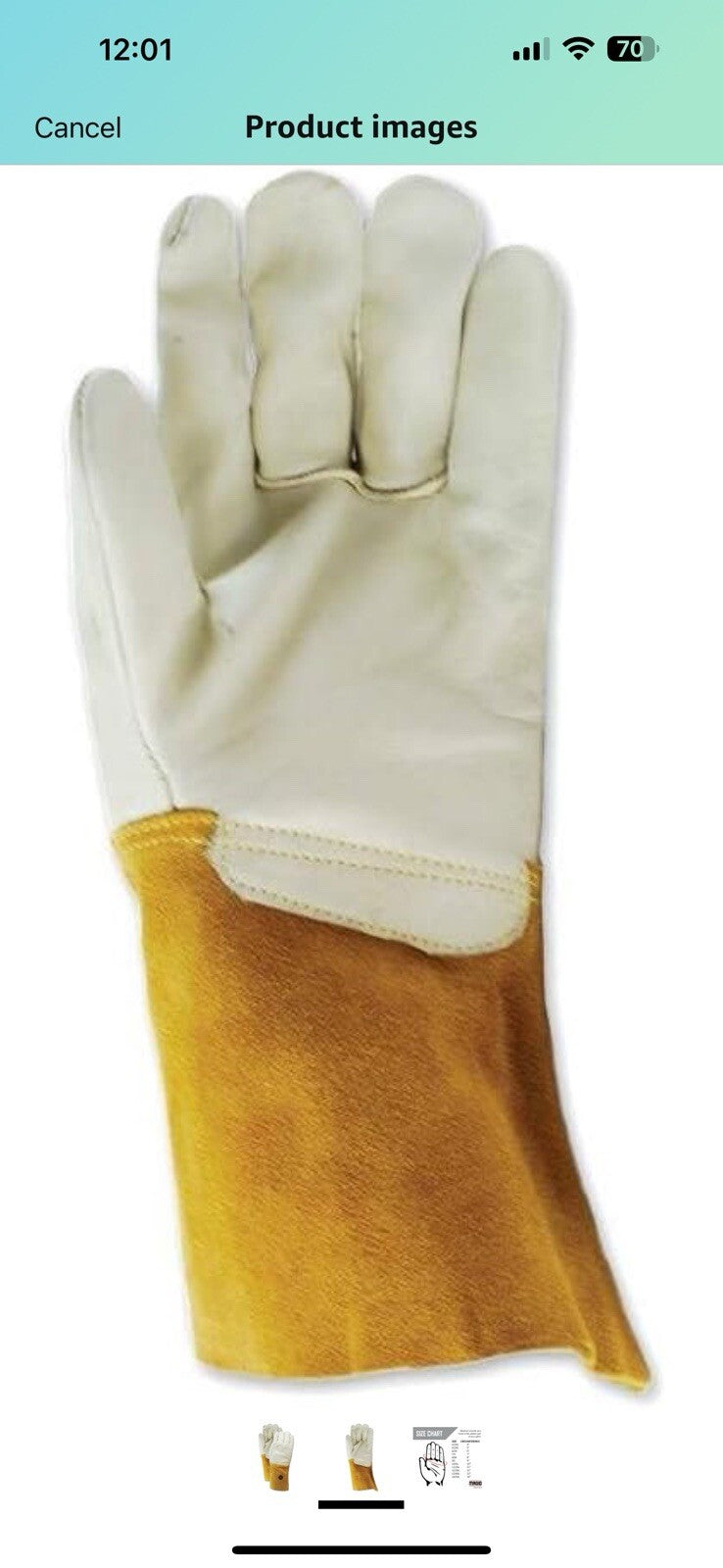 MAGID DuraMaster T6573LGEV Unlined Full Cow Grain Leather Glove (12 Pair) 12xxxL