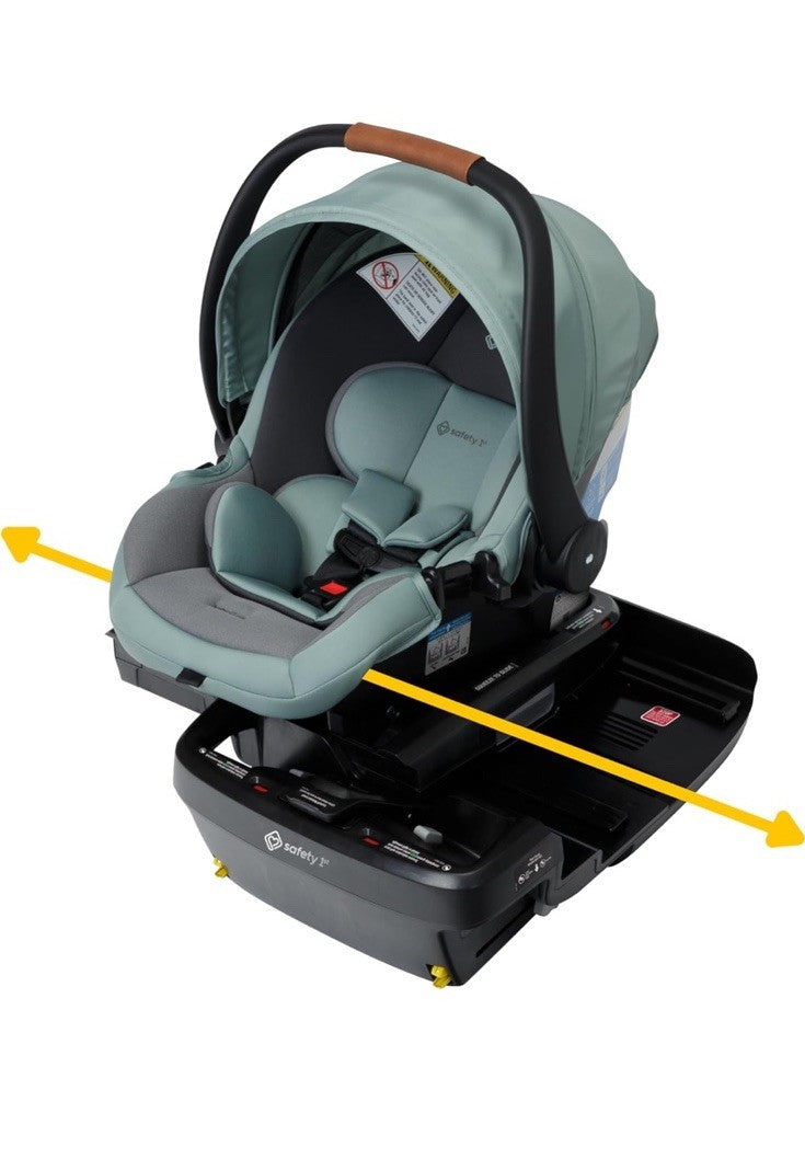 Safety 1st® onBoard™ Slide DLX Infant Car Seat w/SafetySlide™ Base, 