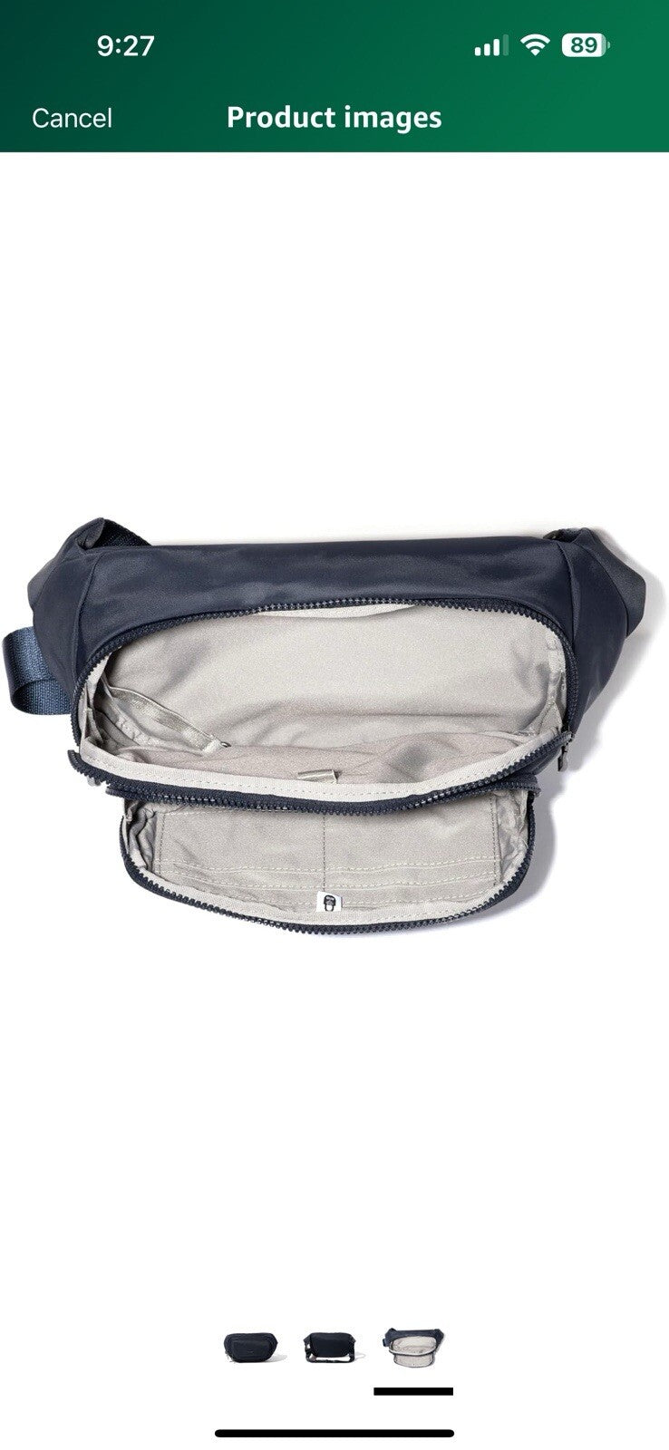 Baggallini Women's On The Go Large Belt Bag Waist Pack