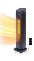  Comfort Zone Space Heaters for Indoor Use, 30 inch, Remote Control