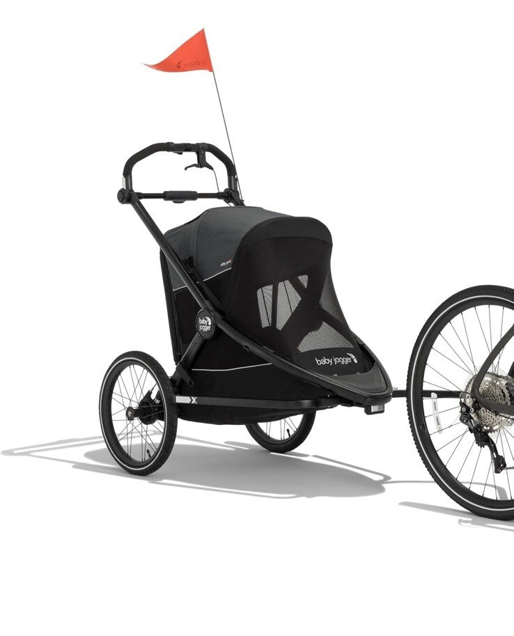 Baby Jogger City Prix Jogger x Bike Trailer – Easily Converts to Bike Trailer 