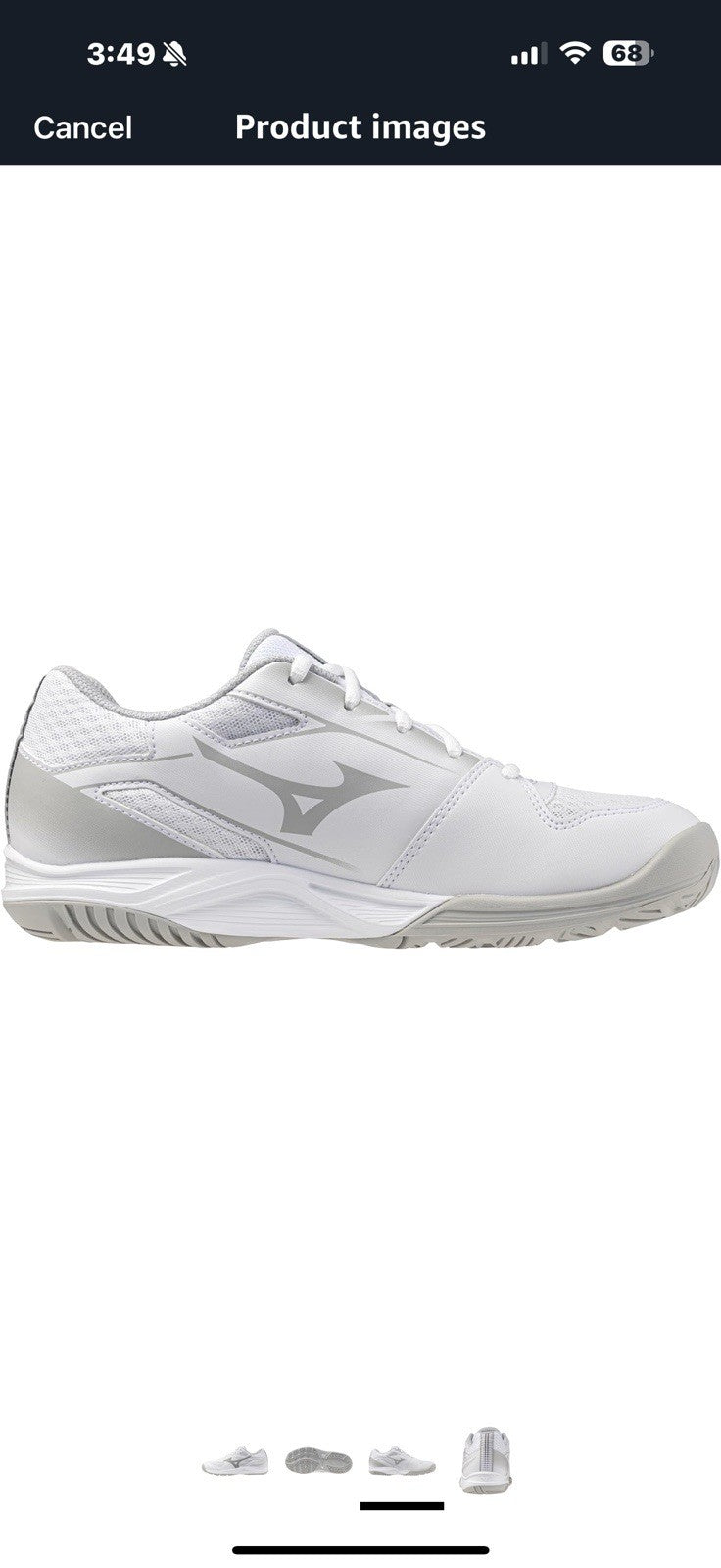 Mizuno women's Break Shot 5 Ac Racquet Sports Shoe Tennis Size 9