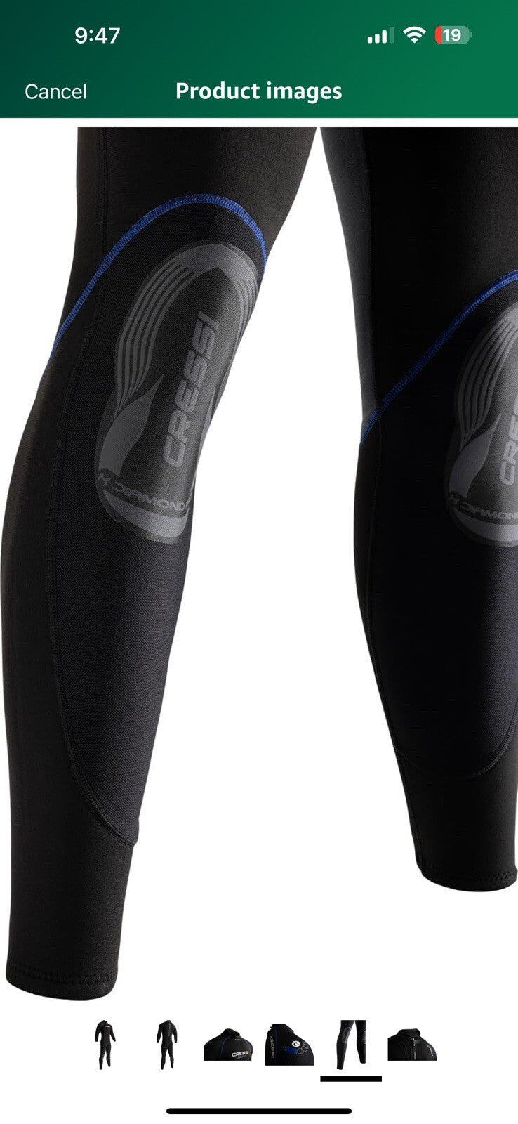 Cressi 2.5 mm Neoprene Wetsuit for Scuba Diving and Snorkeling in Temperate XL