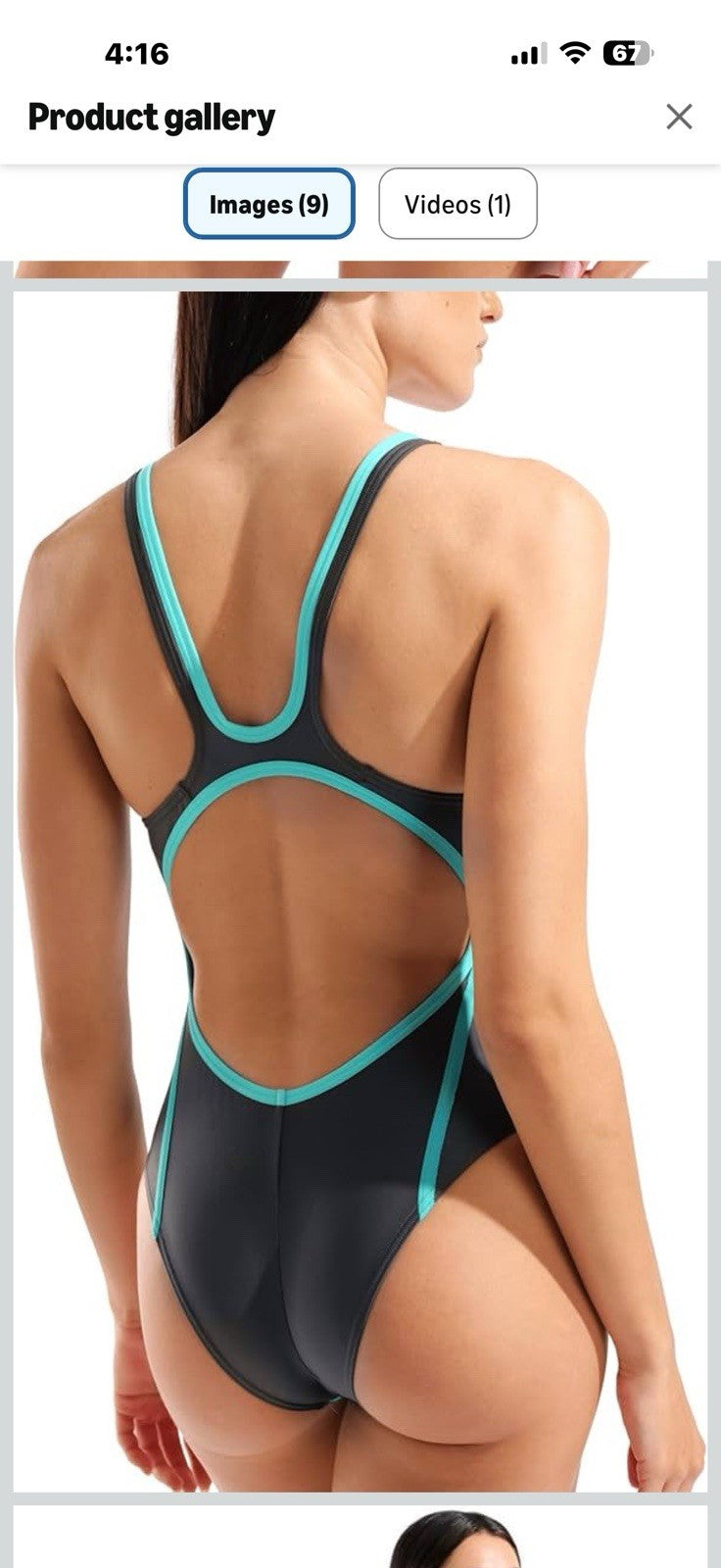 Arena Performance Hyperflow Women's Tech Back Swimsuit Durable