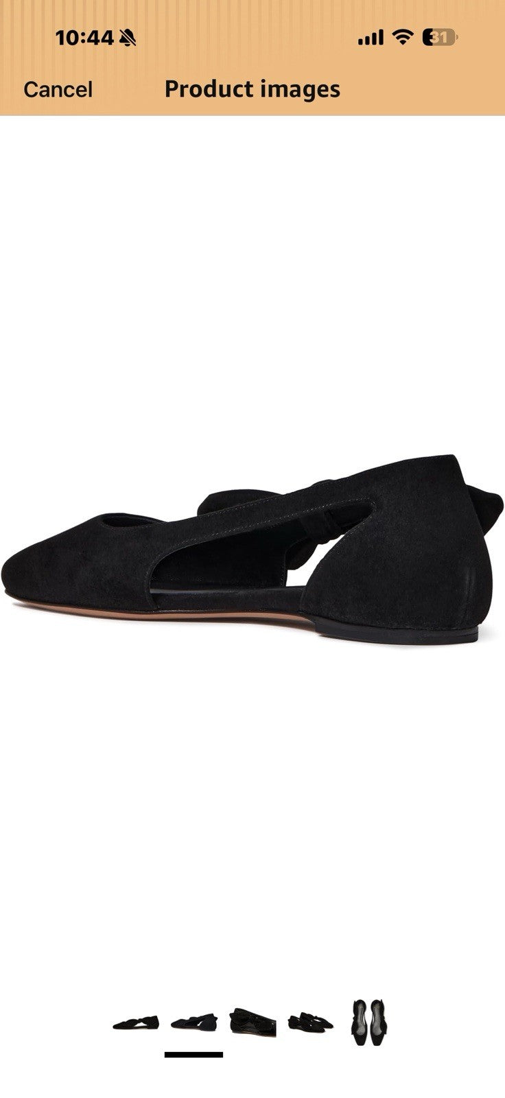 Kate Spade New York Womens Bunnie Suede Flat Size 11