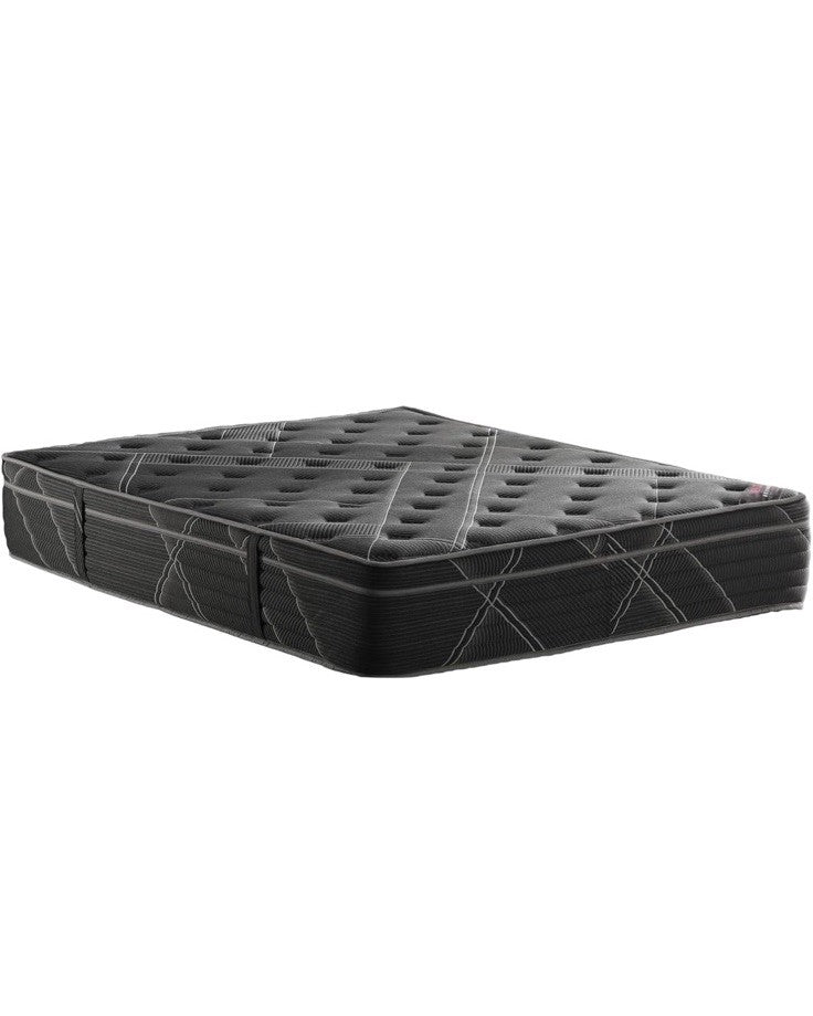 Ottomanson Twin 13" Luxury Black vSilver Eurotop Mattress