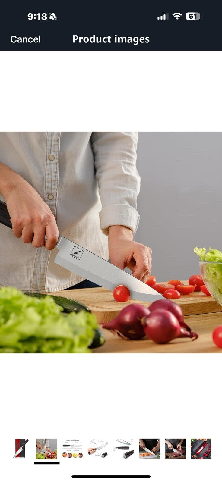 imarku Chef Knife 8-Inch Pro Japanese 