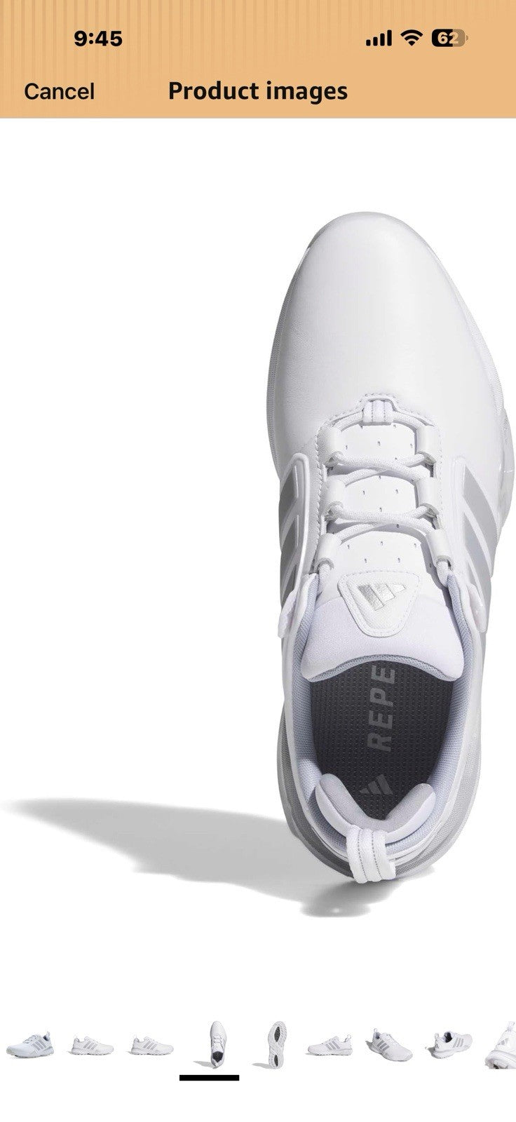 adidas Mens Adipower 26 Spikeless Size 8