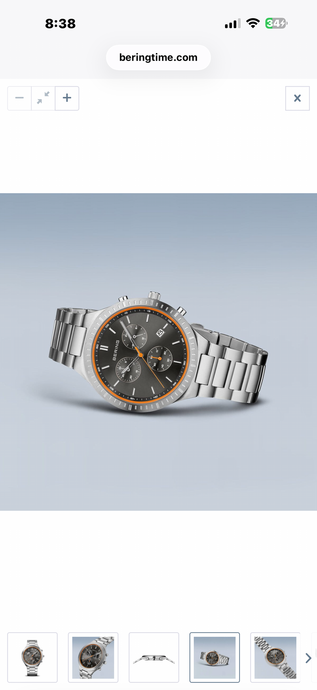 Titan Chrono | brushed silver | 11743-709
Used good condition 
Product information "Titan Chrono | brushed silver | 11743-709"
With this watch you go through thick and thin - Ultra light, extremely resistant,
