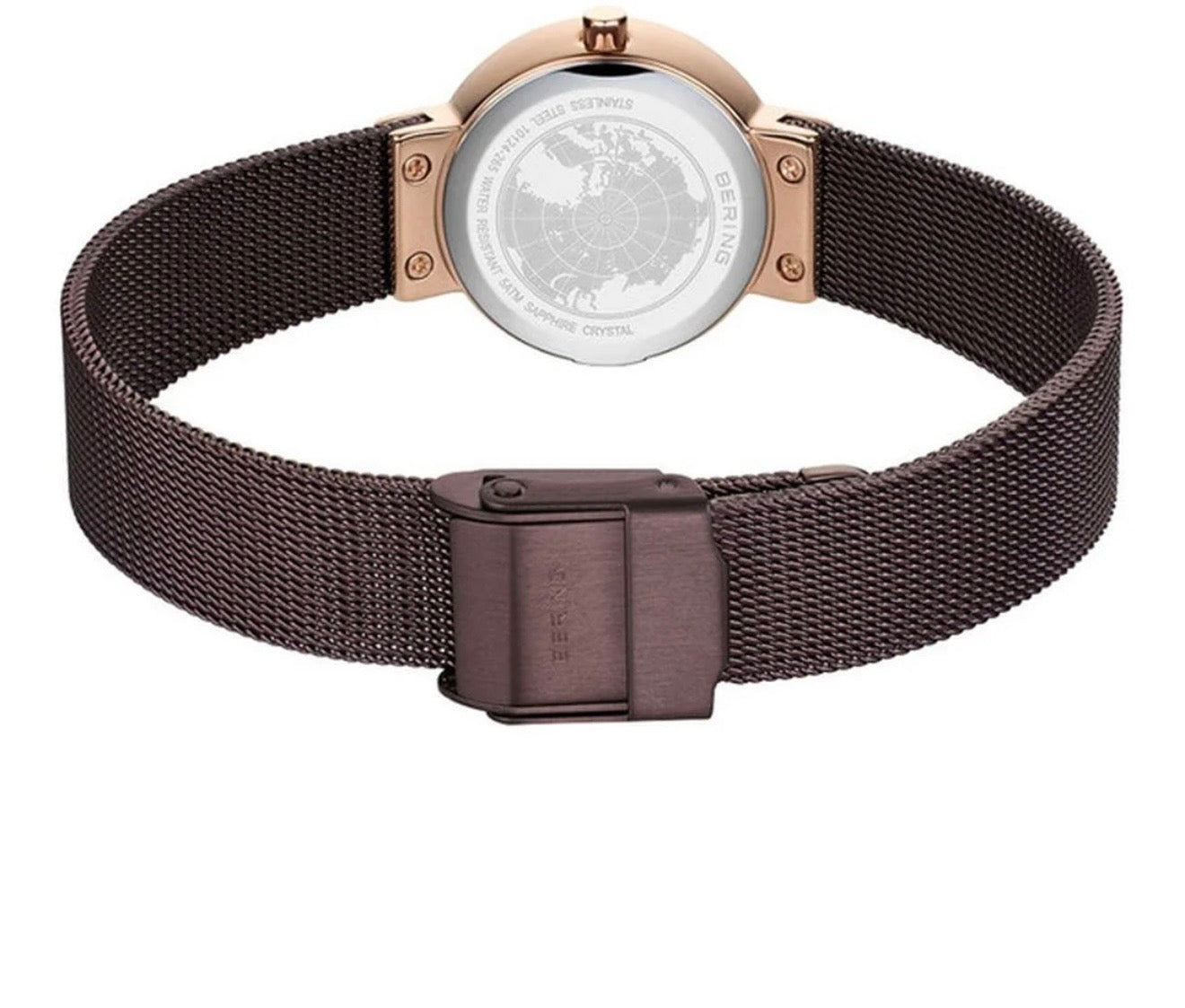 Bering Classic Collection Women's Brown MOP Dial Quartz Watch 10124-265

BERING CLASSIC COLLECTION WOMEN'S BROWN MOP DIAL
QUARTZ WATCH 10124-265
Timelessly beautiful and long-lasting like the icy landscapes of the Arctic, BERING uniquely blends minimalist