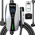 SEGUMA NACS Charger for Tesla with APP, ETL Certified Level 1/2 Tesla Charger, 6-16A, Dual Voltage 120V NEMA 5-15 Plug & 240V 6-20 Adapter, 25FT Cable, IP66, Portable Home Electric EV Charging Station

Dual Voltage Level 1 & Level 2 Tesla Charger】This tes