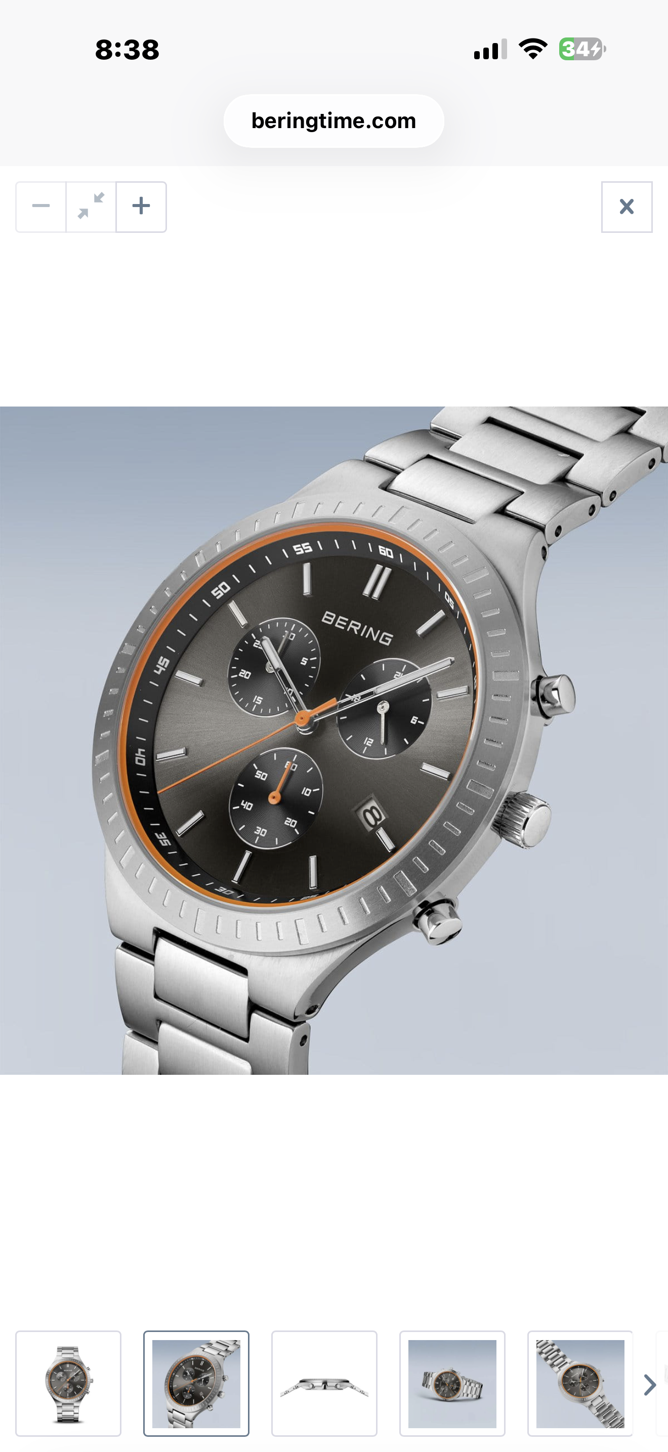 Titan Chrono | brushed silver | 11743-709
Used good condition 
Product information "Titan Chrono | brushed silver | 11743-709"
With this watch you go through thick and thin - Ultra light, extremely resistant,