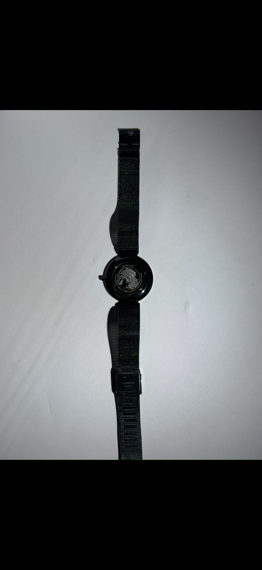 Bering Women's Ultra Slim Stainless Steel Milanese
Mesh Watch, 32mm
Like new without box
Brand: Bering
• Collection Name: Ultra Slim
• Model #: 18132-399
• Case Material: Stainless Steel
• Case Thickness: 5 mm
• Case Diameter: 32 mm
• Bezel: Fixed