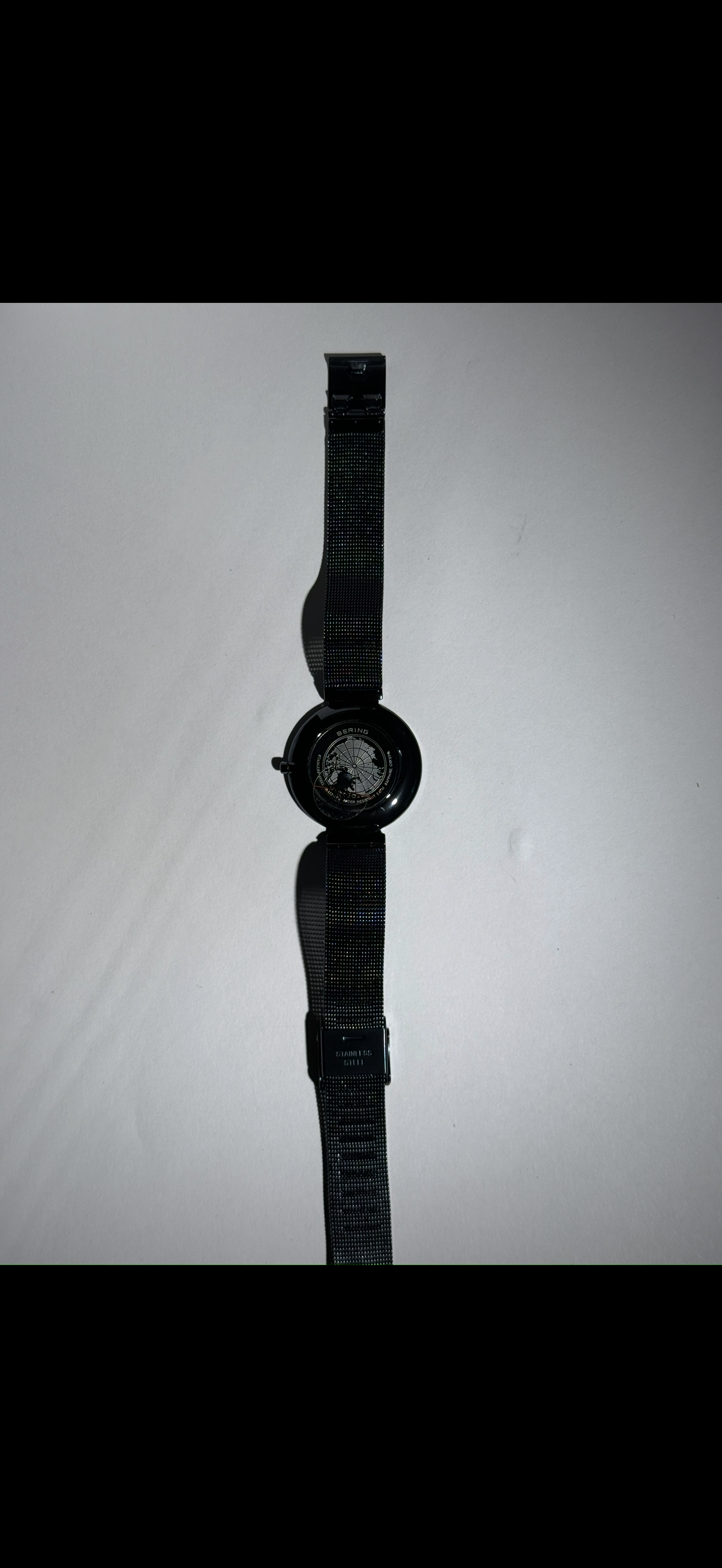 Bering Women's Ultra Slim Stainless Steel Milanese
Mesh Watch, 32mm
Like new without box
Brand: Bering
• Collection Name: Ultra Slim
• Model #: 18132-399
• Case Material: Stainless Steel
• Case Thickness: 5 mm
• Case Diameter: 32 mm
• Bezel: Fixed