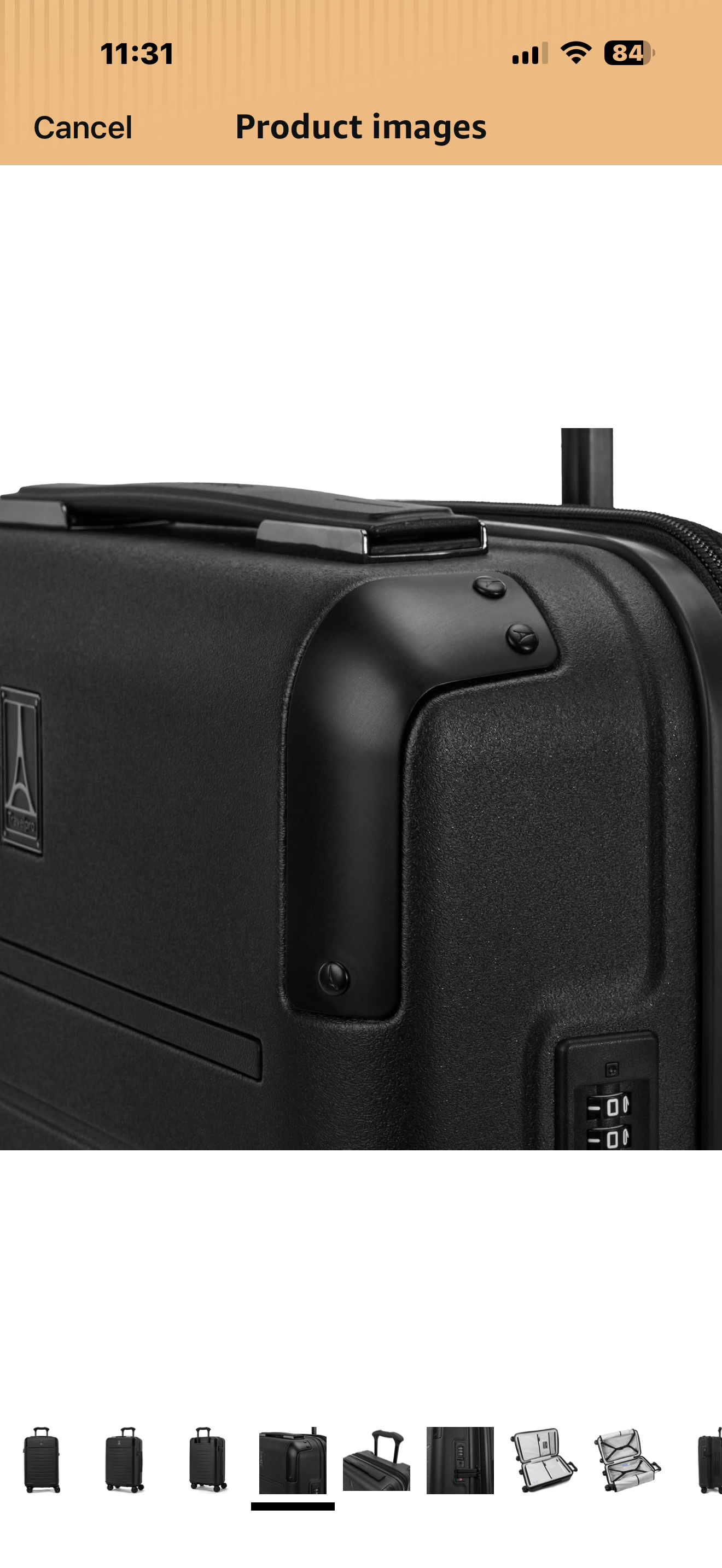 Travelpro Platinum Elite Hardside Expandable Carry on Luggage, 8 Wheel Spinner, TSA Lock, Hard Shell Polycarbonate Suitcase, Jet Black, Carry on 21-Inch

EFFORTLESS PRECISION ROLLING — The exclusive PrecisionGlide System combines eight 360° MagnaTrac self