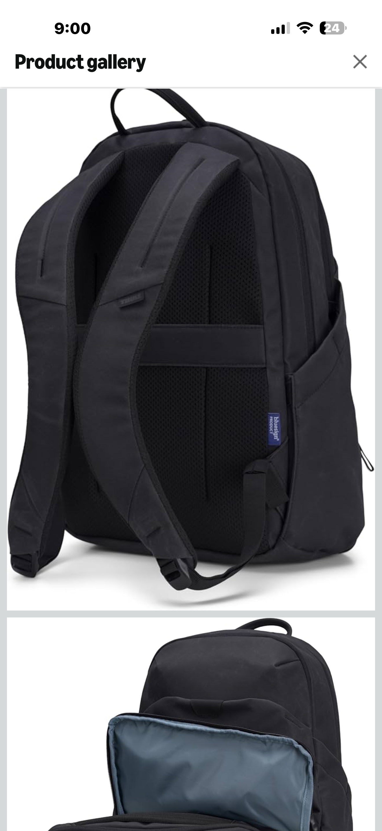 Thule Aion Changing Backpack, Diaper Bag with Changing pad, Internal Organizers, Soil Bag and Crossbody Sling, Durable Waxed Canvas

Diaper bag with padded changing mat and soil bag included
A removable sling bag keeps essentials ready for quick changes
C