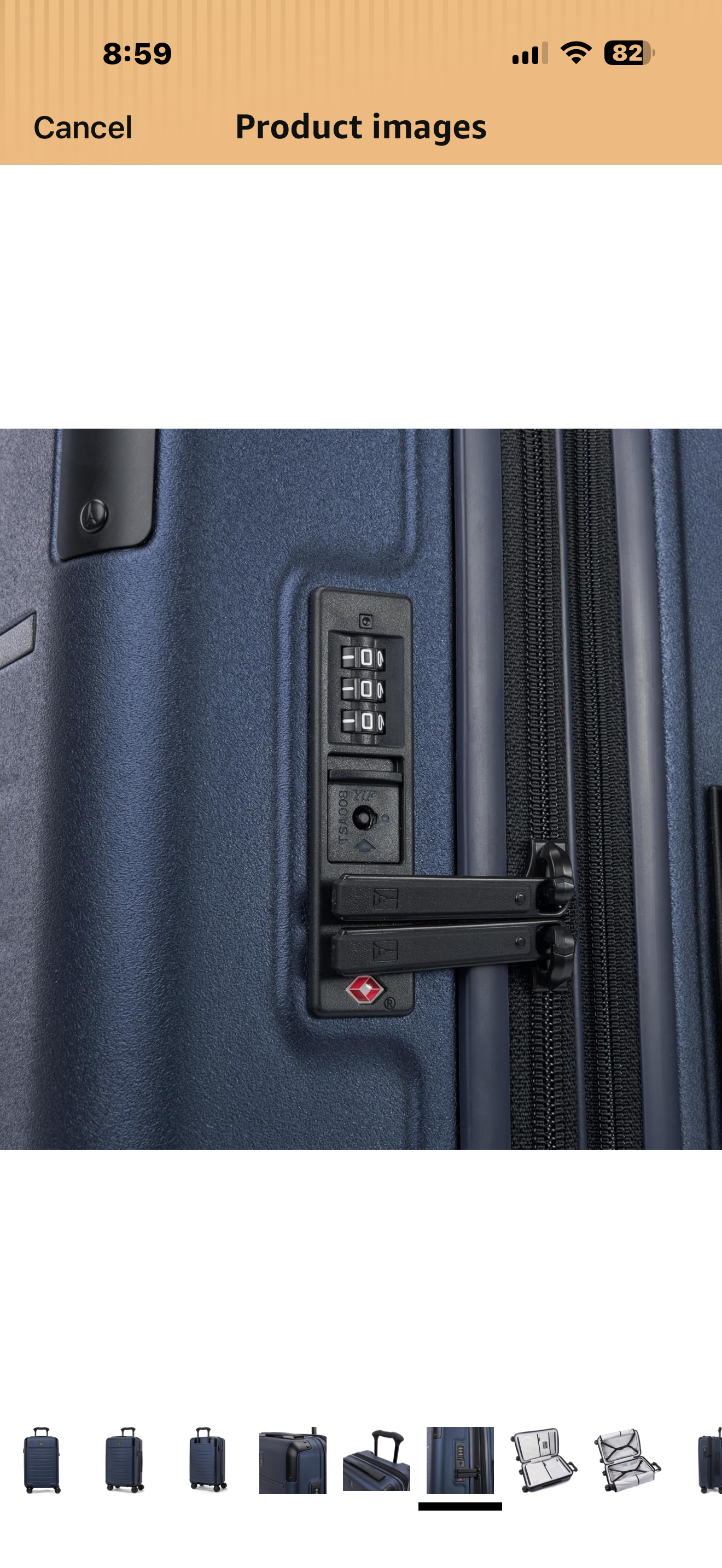 Travelpro Platinum Elite Hardside Expandable Carry on Luggage, 8 Wheel Spinner, TSA Lock, Hard Shell Polycarbonate Suitcase, Aviator Navy, Carry on 21-Inch

EFFORTLESS PRECISION ROLLING — The exclusive PrecisionGlide System combines eight 360° MagnaTrac s