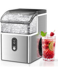 Antarctic Star Nugget Ice Maker Countertop, 35lbs/24H Ice Machine, Soft Chewable Sonic Ice, Self-Cleaning, Fast Ice Ready in 8 Minutes, Compact Design with Handle, Stainless Steel Silver

Size:
35Lbs/24H
Number of Items:
1
Color: Stainless Steel Silver

B