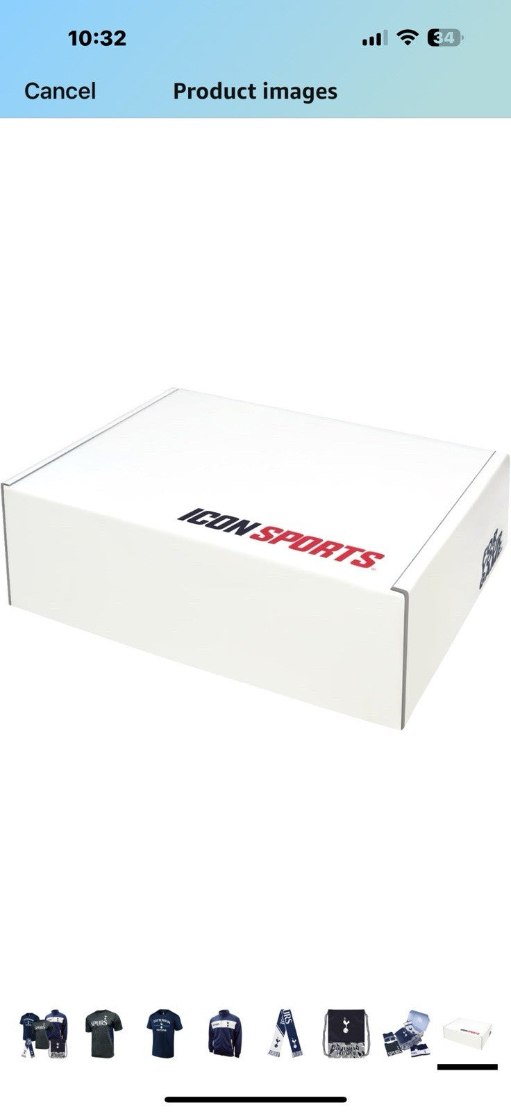 Icon Sports Ultimate Fan Pack: Officially Licensed Tottenham Large Size