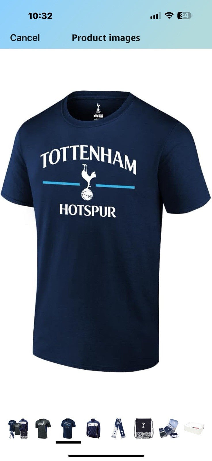 Icon Sports Ultimate Fan Pack: Officially Licensed Tottenham Large Size