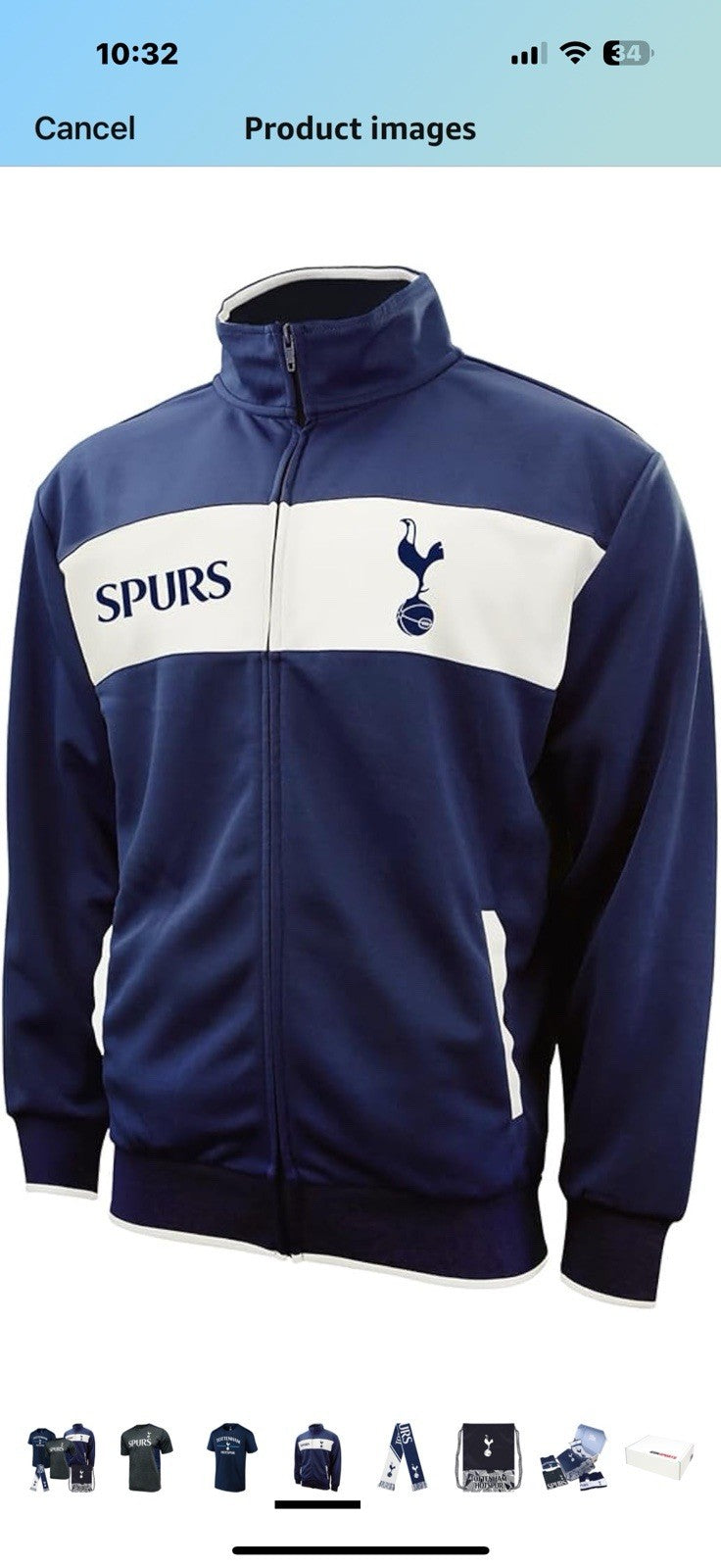 Icon Sports Ultimate Fan Pack: Officially Licensed Tottenham Large Size
