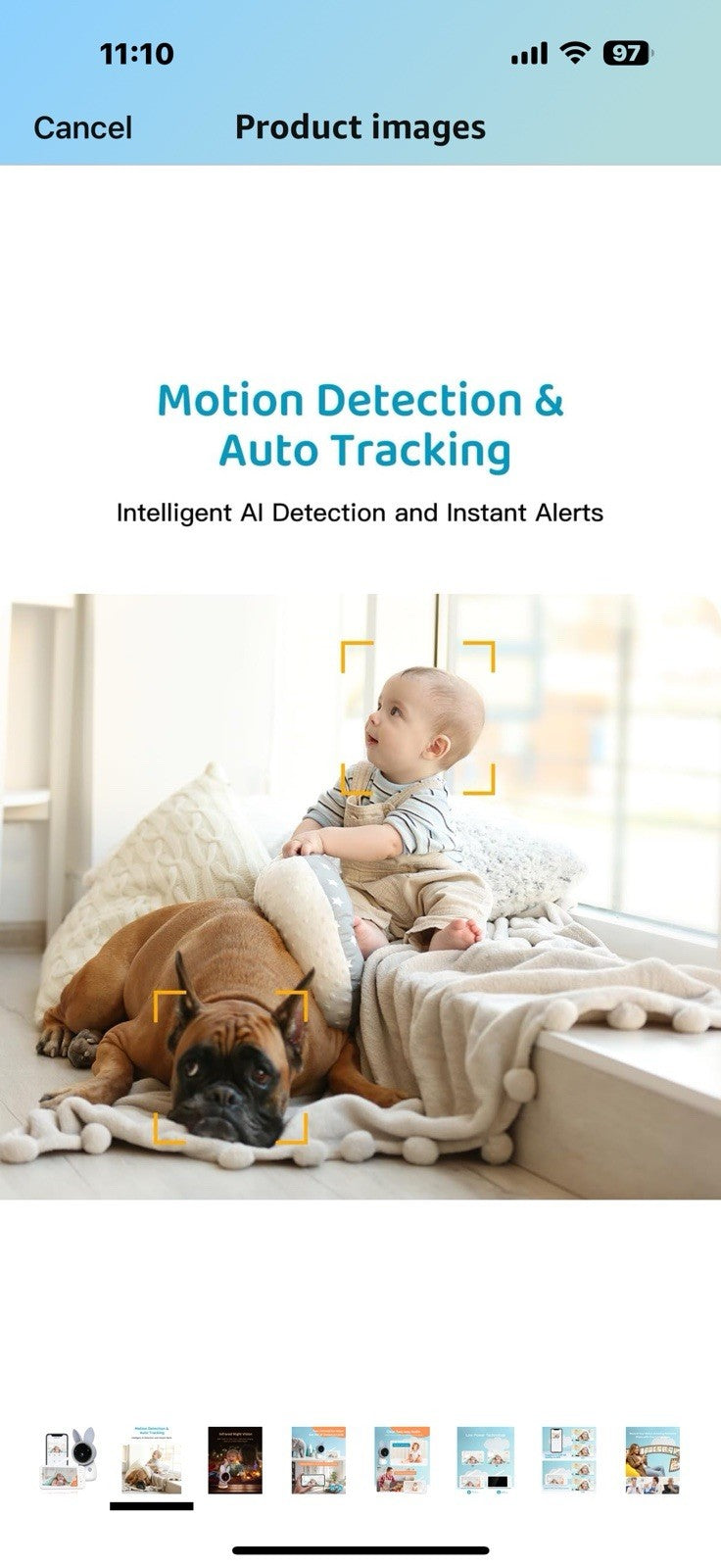ARENTI Upgraded Video Baby Monitor,4MP 5" HD 2.4G&5G WiFi Baby Monitor