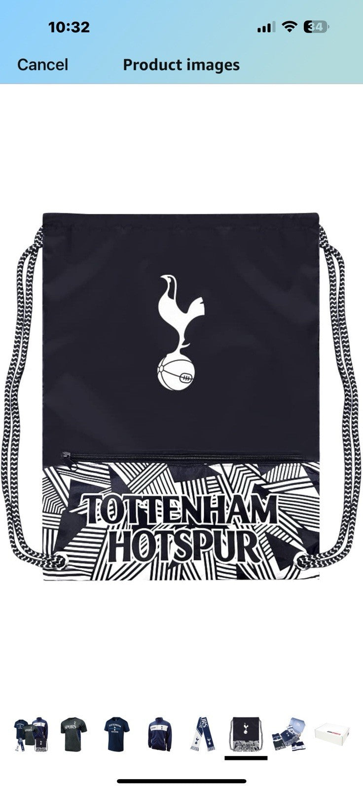 Icon Sports Ultimate Fan Pack: Officially Licensed Tottenham Large Size